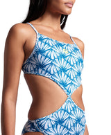 Arena W Rule Breaker Swimsuit Twist N Mix R white-blue Cosmo