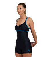 Arena Badpak Venus Combi R Zwart-Turquoise
