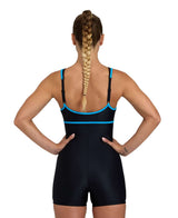 Arena Badpak Venus Combi R Zwart-Turquoise