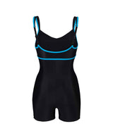 Arena Badpak Venus Combi R Zwart-Turquoise