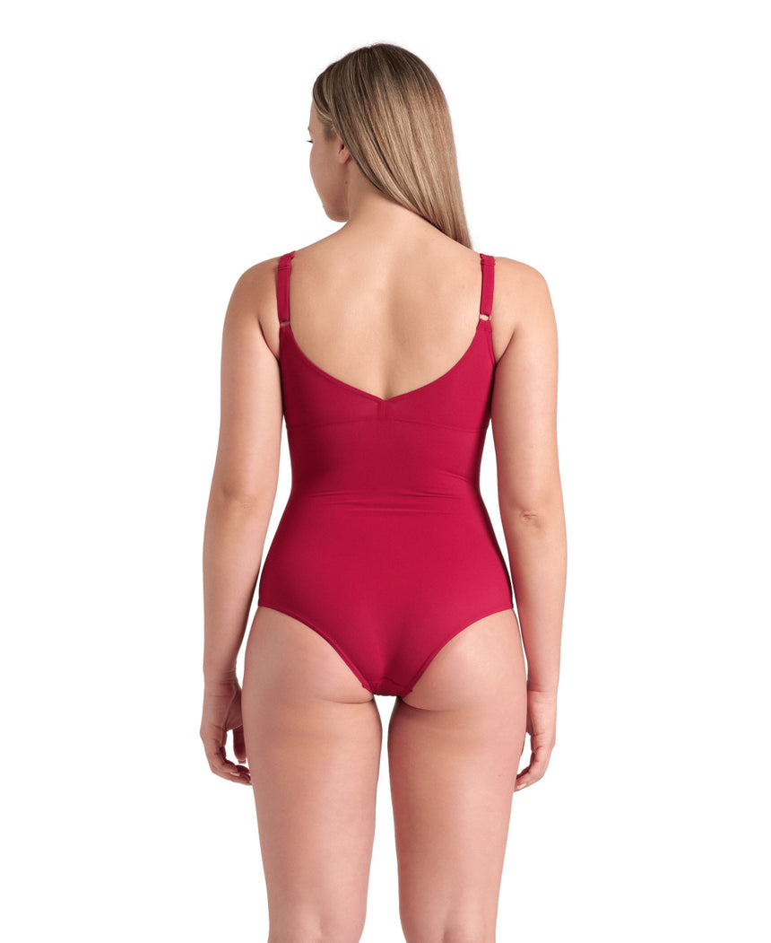 Arena Badpak Jewel One Piece Low C Cup R Rood-Wit
