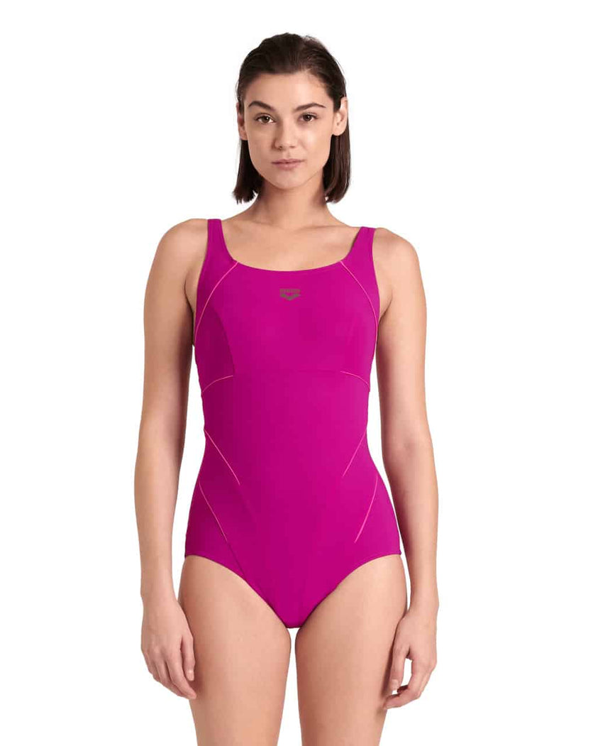 Arena W Jewel One Piece Low C Cup R grape violet-fairy Rose