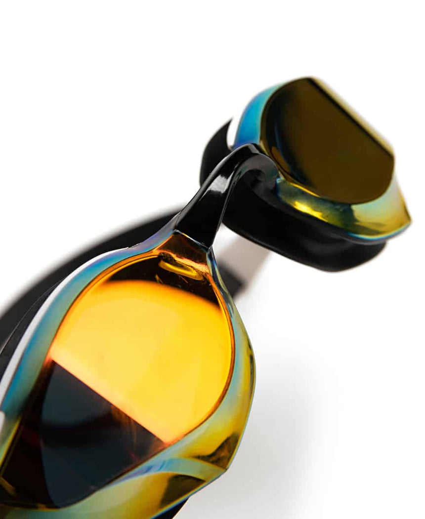 Arena Zwembril Cobra Edge Swipe Mirror Goud/Wit