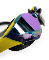 Arena Zwembril Cobra Edge Swipe Mirror Smaragdgroen/Geel