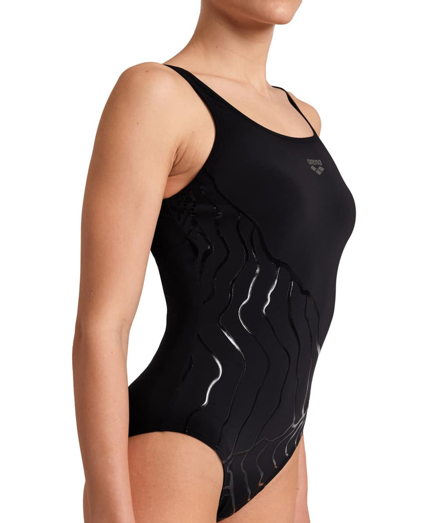 Arena W Bodylift Swimsuit Luisa Wing Back C Cup Black