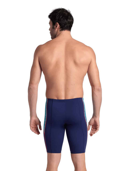 Arena M Camo Kikko Swim Jammer Navy-Water Multi