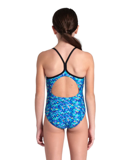 Arena G Pooltiles Swimsuit Lightdrop Back L Black-Blue Multi