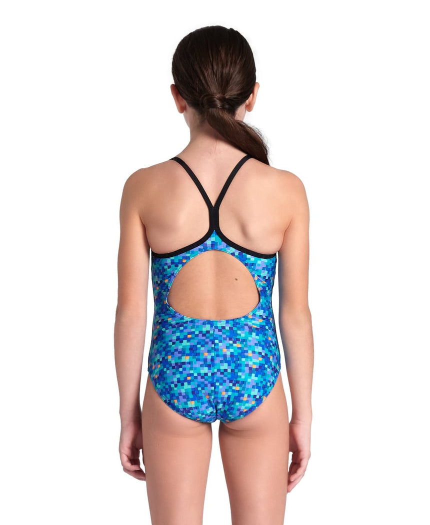 Arena G Pooltiles Swimsuit Lightdrop Back L Black-Blue Multi