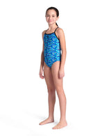 Arena G Pooltiles Swimsuit Lightdrop Back L Black-Blue Multi