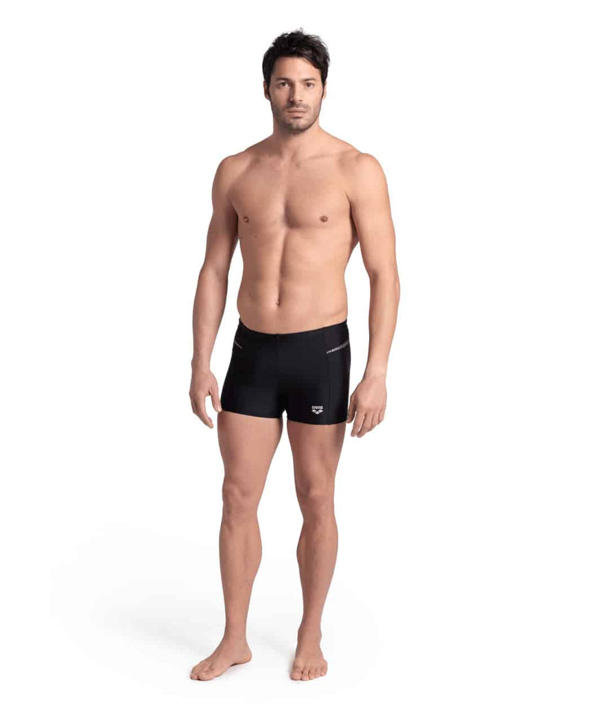 Arena Zwemboxer Pro_File Graphic Zwart/Zilver