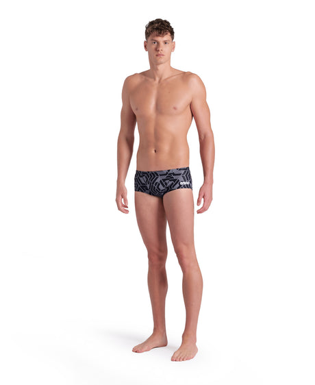 Arena Zwemslip Escape Low Waist Team Zwart