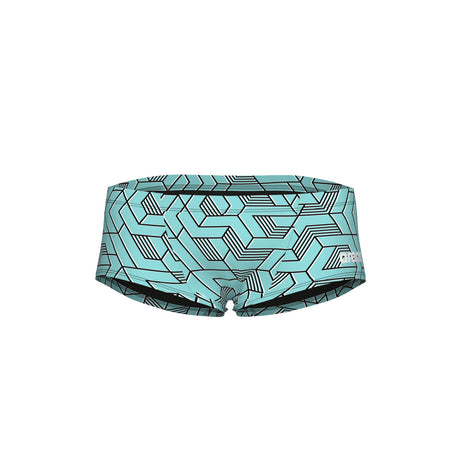 Arena Zwemslip Escape Low Waist Zwart-Waterblauw Multi