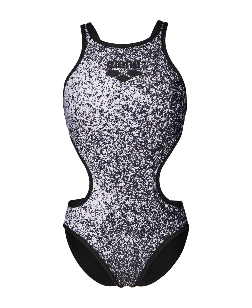 Arena Badpak One Paints Tech Back Zwart-Wit