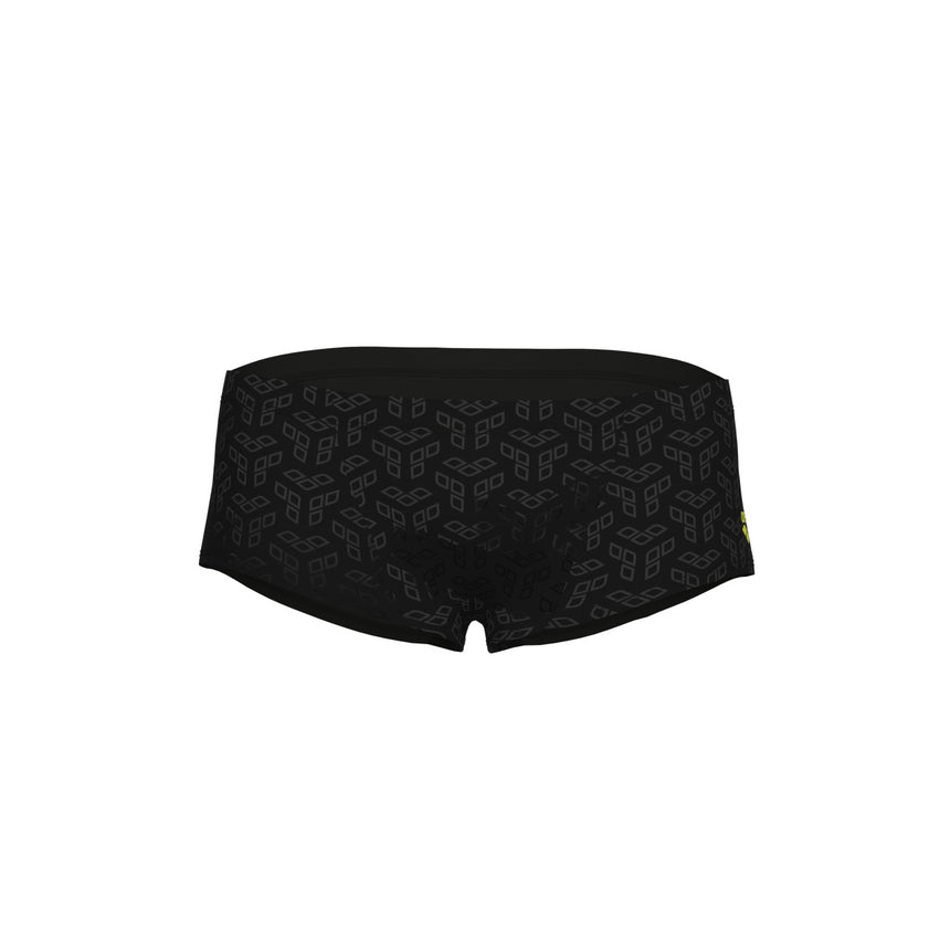 Arena Zwemslip Monogram Low Waist Zwart Multi