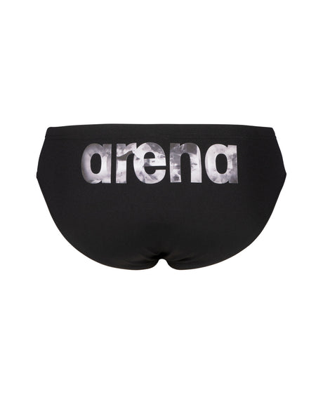 Arena Zwemslip Airbrush Graphic Zwart