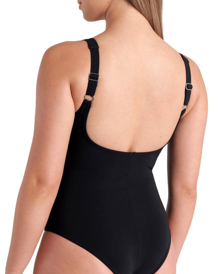 Arena Badpak Rosalba U Back C Cup Zwart-Multi