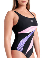 Arena Badpak Rosalba U Back C Cup Zwart-Multi