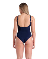Arena Badpak Rosalba U Back C Cup Marineblauw-Multi