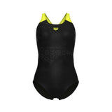 Arena Badpak Monogram Controlpro Low LB Zwart-Zacht Groen