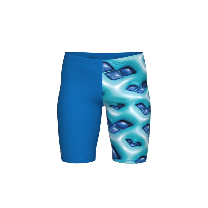 Arena Jongens Zwemjammer Foam Blauw Rivier-Water Multi