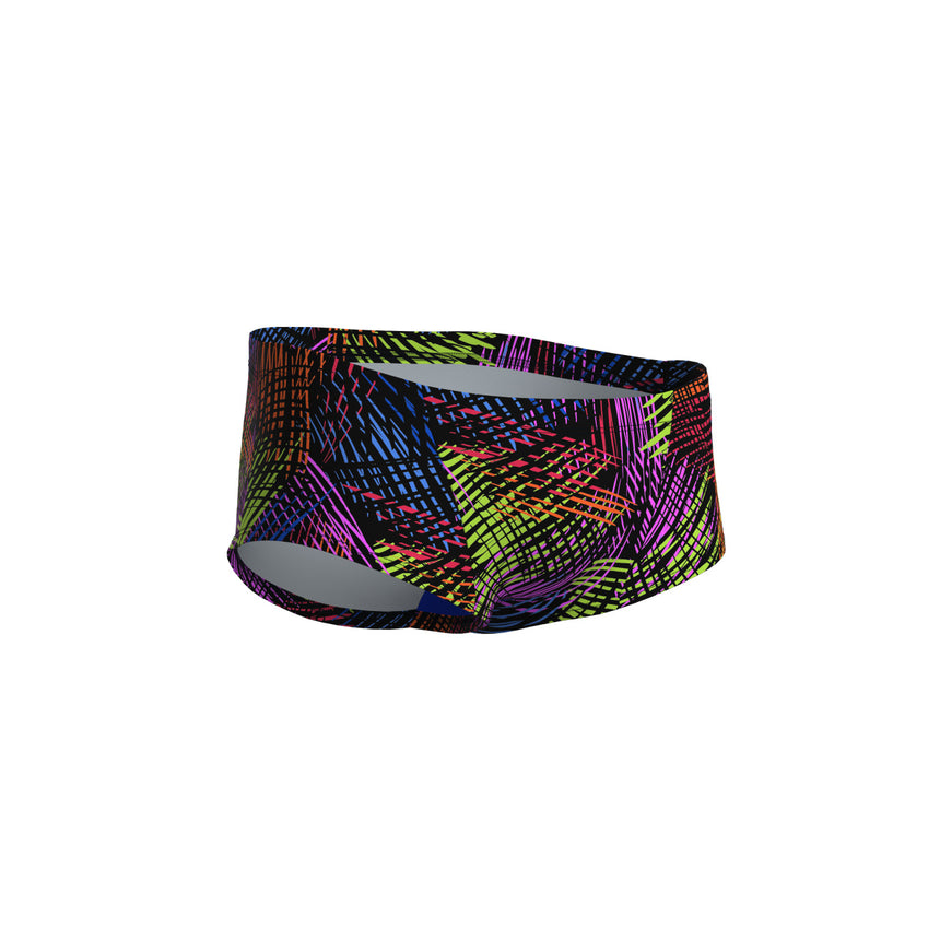 Arena Zwemslip Energy Low Waist Zwart Multi
