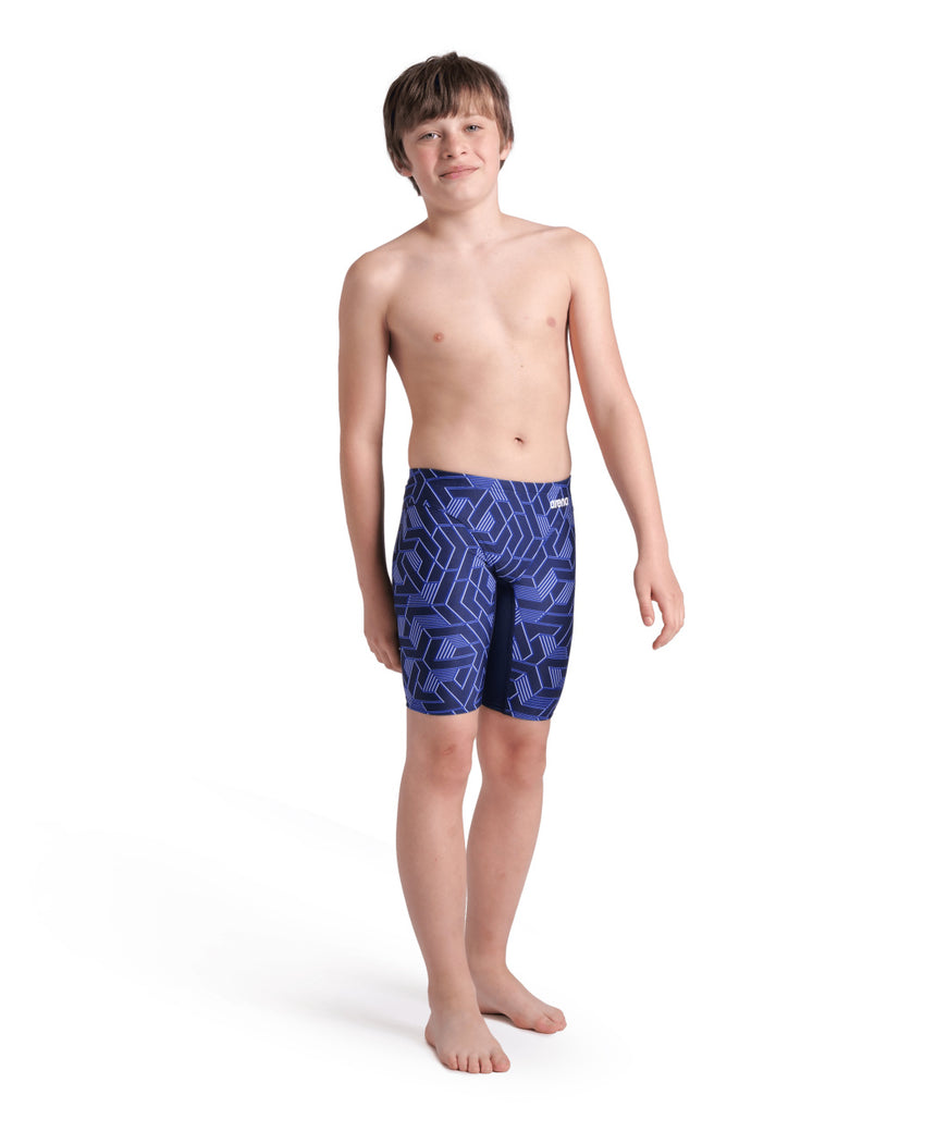 Arena Jongens Zwemjammer Escape Marineblauw