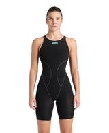 Arena Wedstrijdbadpak Powerskin Impulso Open Back Zwart