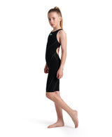 Arena Meisjes Wedstrijdbadpak Powerskin Impulso Open Back Zwart