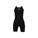 Arena Meisjes Wedstrijdbadpak Powerskin Impulso Open Back Zwart