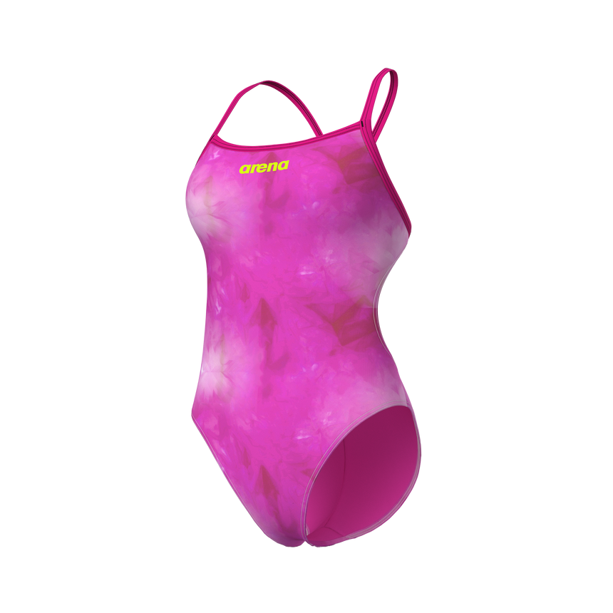 Arena Badpak Challenge Back Tie Dye Roze
