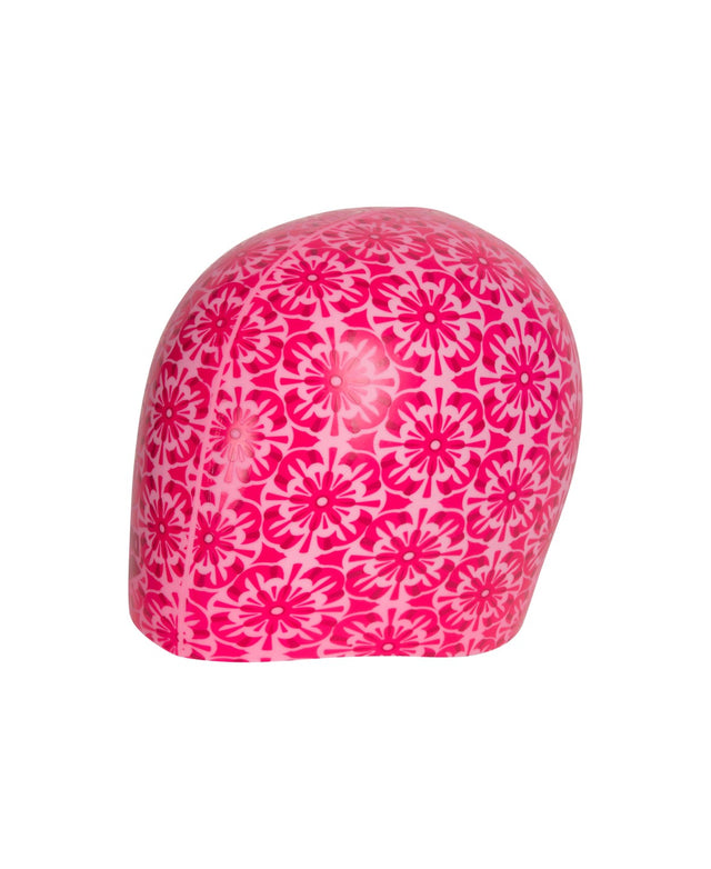 Arena Print 2 Swim Cap floral pink product view
