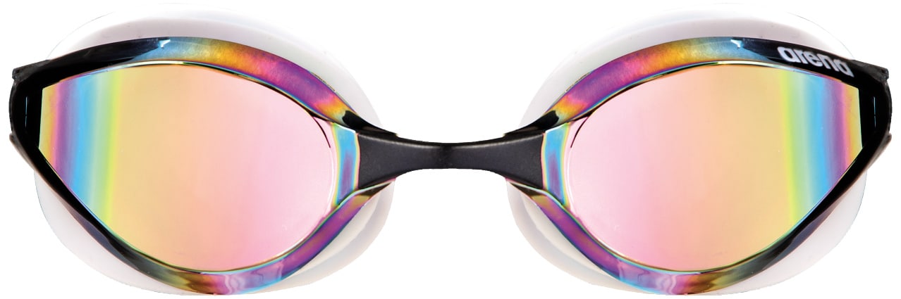 Arena Swimming Goggles Python Mirror White – Sneppies