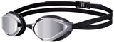 Arena Zwembril Python Mirror Zilver/Zwart