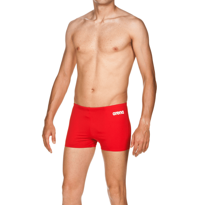 Arena M Solid Short Red/White