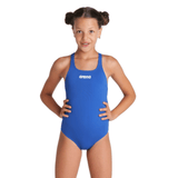 Arena Meisjes Badpak Team Swim Pro Solid Blauw