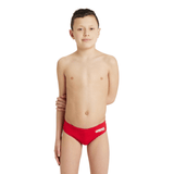 Arena Jungen Badeslip Team Solid Rot