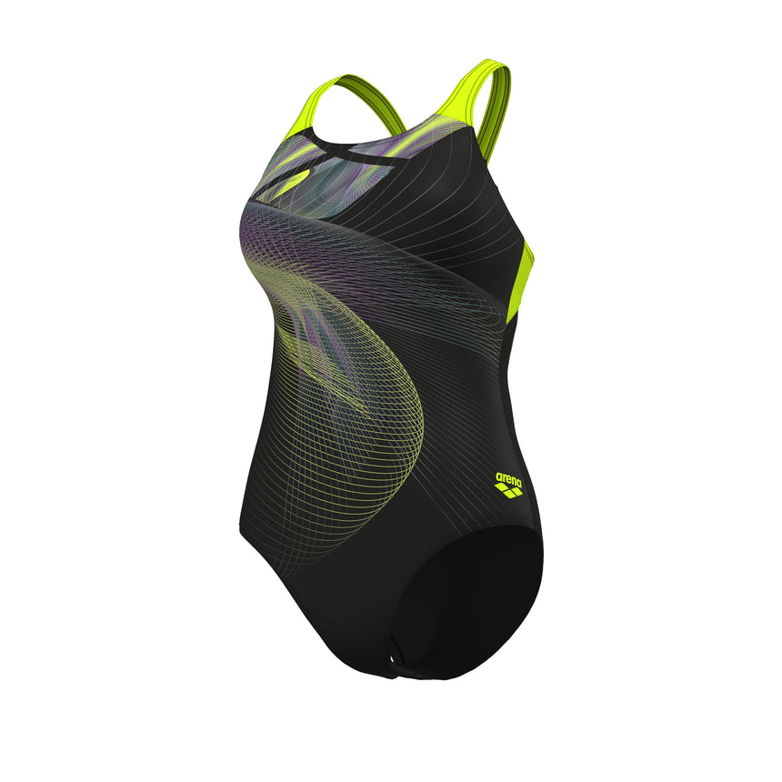 Arena Women's Jellyfish Swim Pro Back Swimsuit angled product view