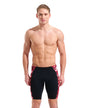 Arena Men's Wave Swim Jammer black red front model view