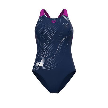 Arena Women's Foliage V Back Swimsuit front product view