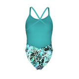 Arena Women's Earth View X Criss Cross Swimsuit back product view