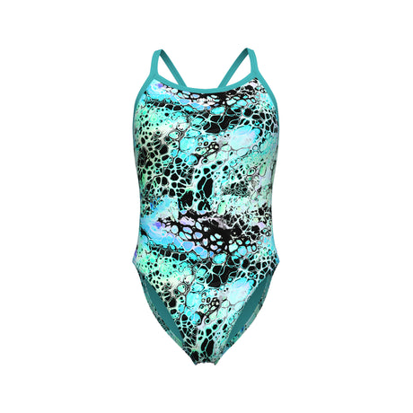Arena Women's Earth View X Criss Cross Swimsuit front product view