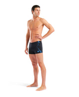 Arena Men's Graphic Swim Short angled front model view