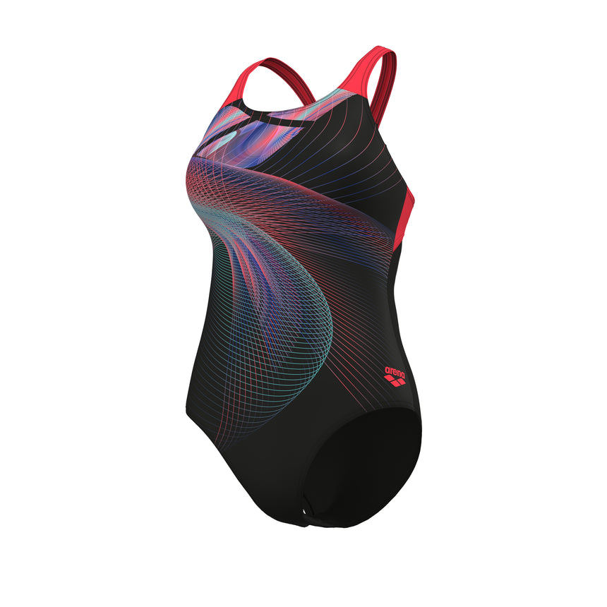 Arena Women's Jellyfish Swim Pro Back Swimsuit angled product view