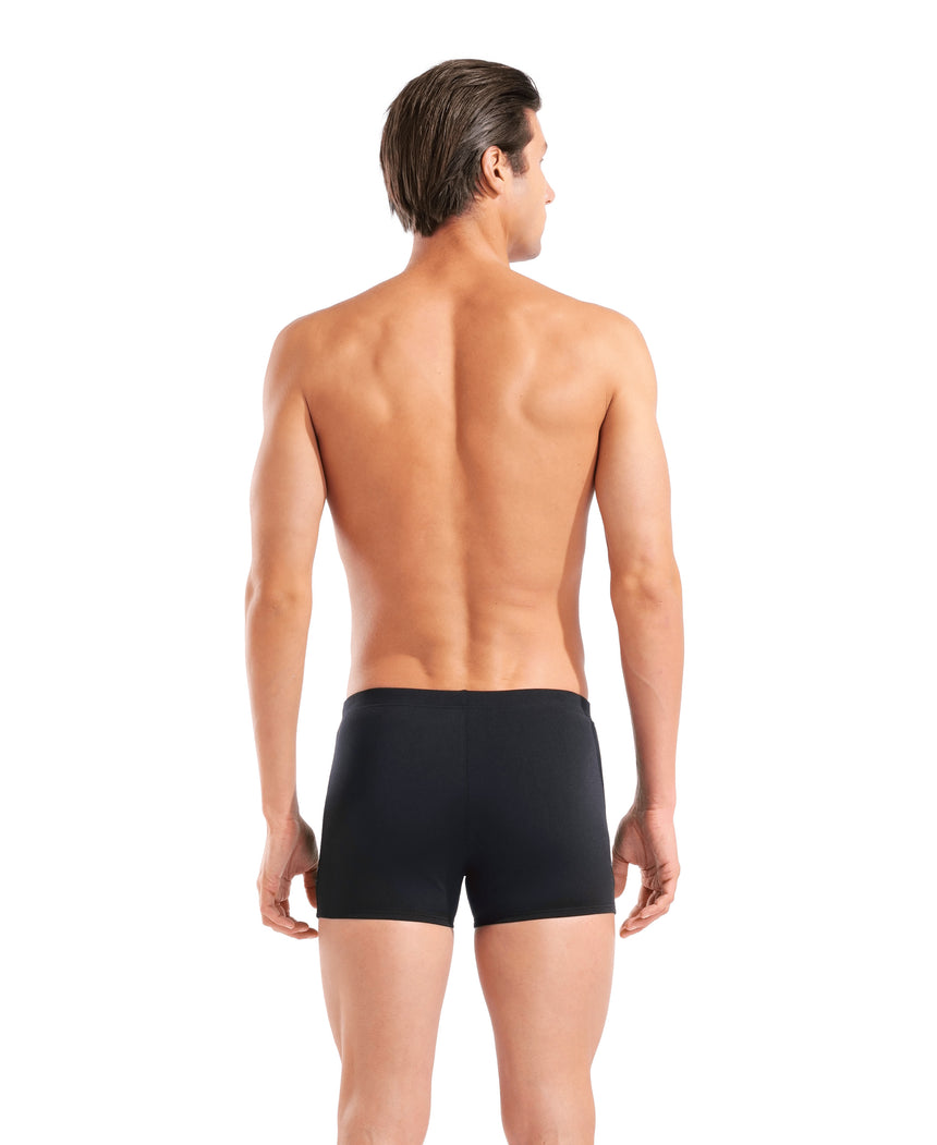Arena Men's Graphic Swim Short black blue back model view