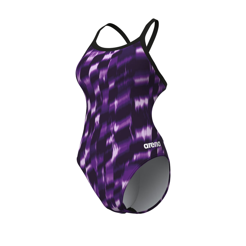 Arena Women's Wave Challenge Back Swimsuit angled product view