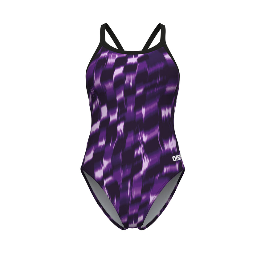 Arena Women's Wave Challenge Back Swimsuit front product view