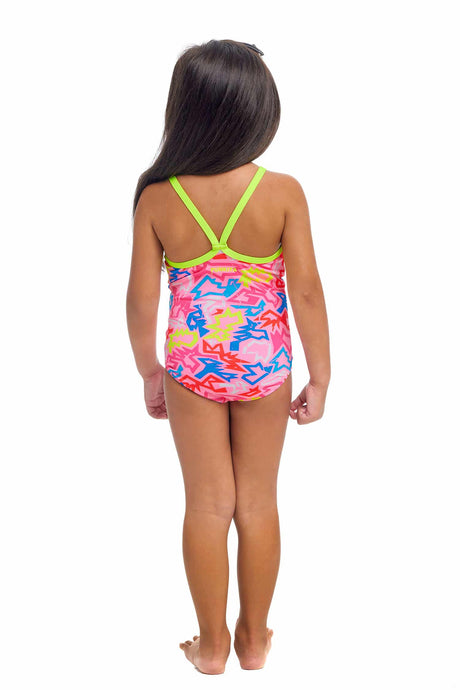 Funkita Toddler Girl's Printed One Piece Rock Star