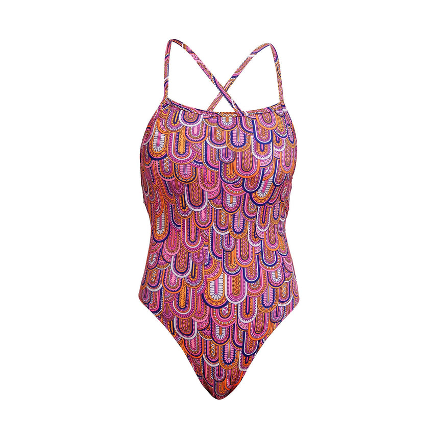 Funkita Ladies Strapped In One Piece Learn To Fly