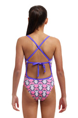 Funkita Meisjes Badpak Tie Me Tight Pixi Pengi