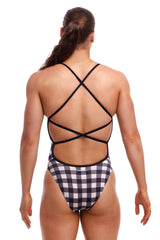 Funkita Badpak Bond Girl Check Deck